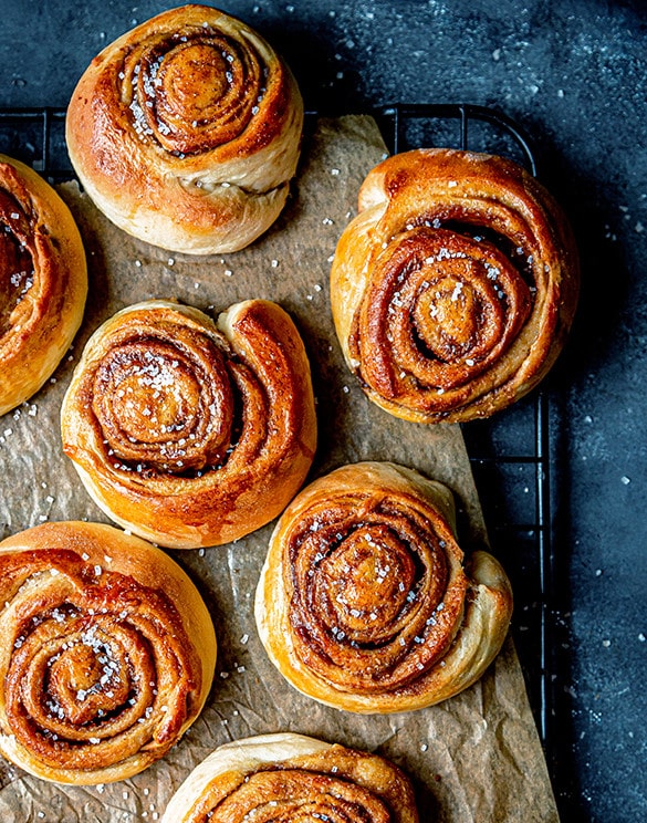 Kanelboller med honning