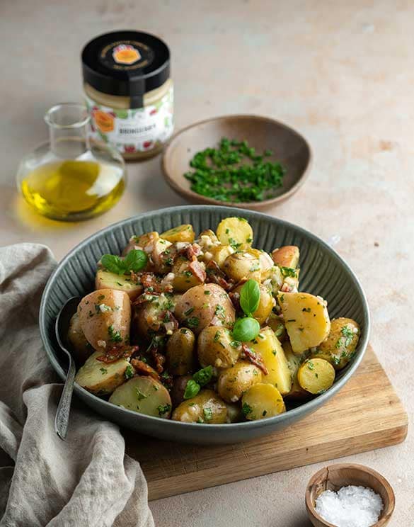 Potetsalat med honning