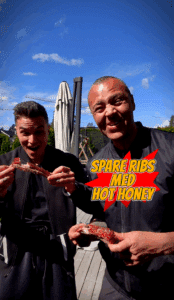 Spare ribs med Hot Honey