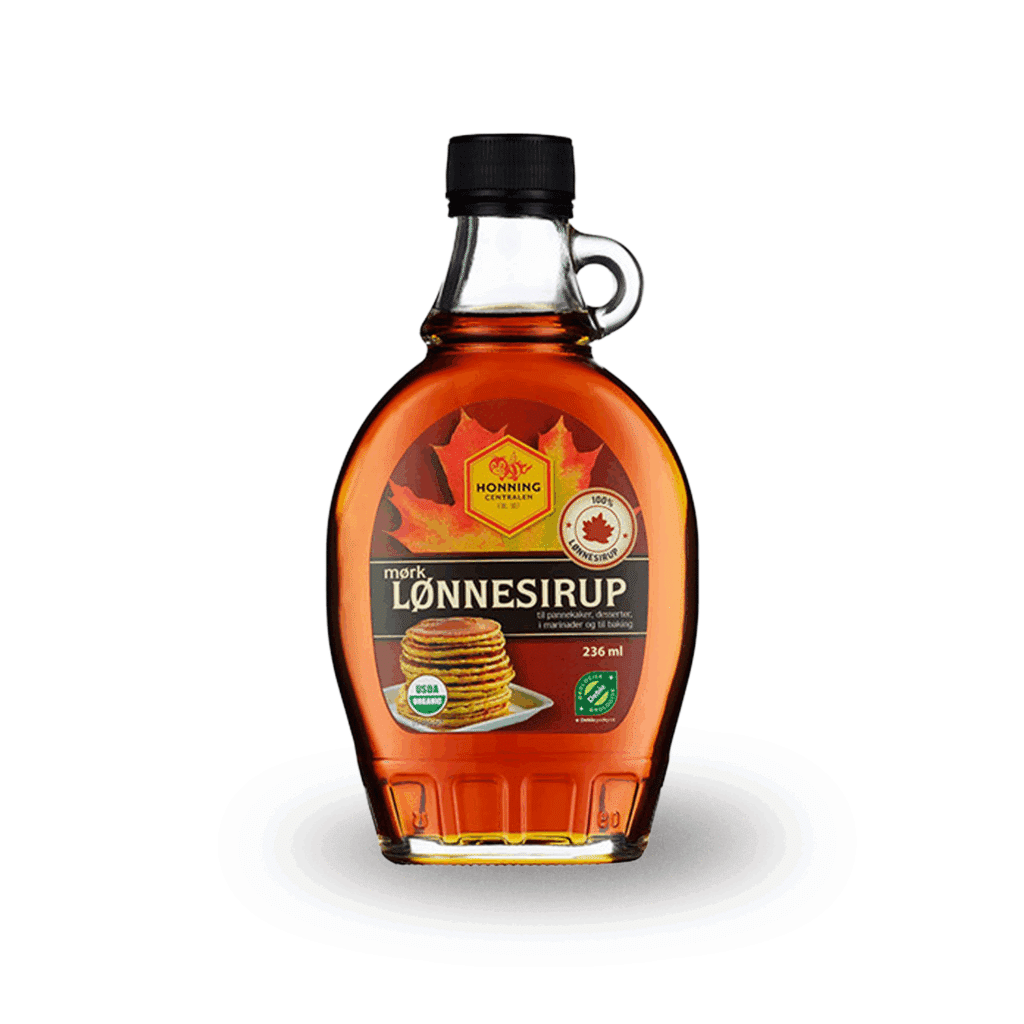 Lønnesirup, mørk økologisk