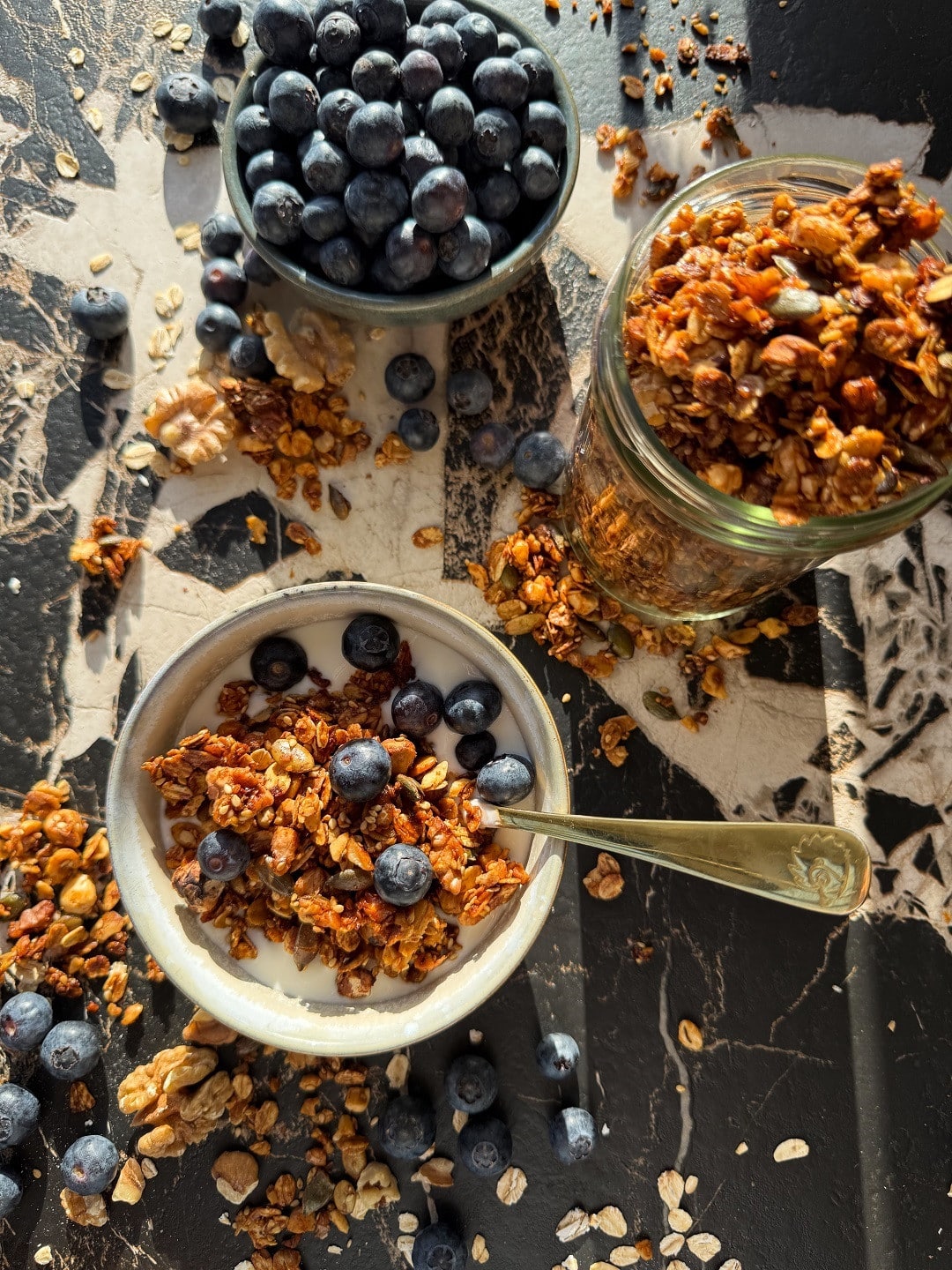 Honningristet granola
