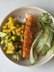 Crispy Hot Honey Laksebowl